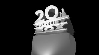 20th Century Fox 1935 logo v3 - 3D model by