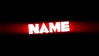 Free Intro Name Template Fire Panzoid