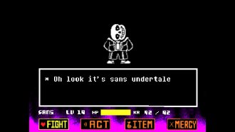 Eagle's Undertale Custom Battles EP1: Sans Fight by EaglePhntm