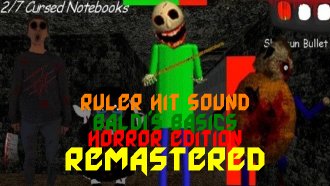 Baldi's Basics Horror Edition Remastered Scary