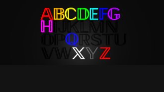 3D Alphabet Lore:d - Panzoid